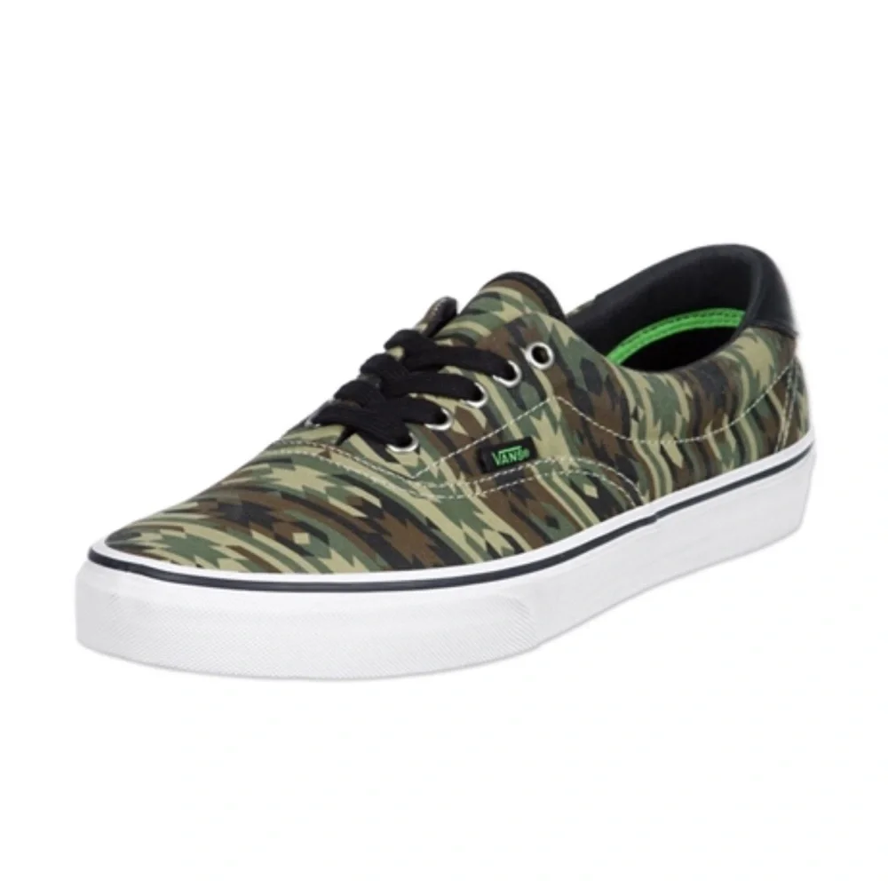 Vans Era 59 Native Camo Sneakers Size 4 Aztec Camo Print Black, Green, Brown